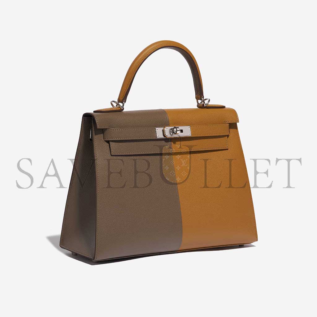 H**mes kelly 28 epsom sesame blue indigo (28*22*10cm)